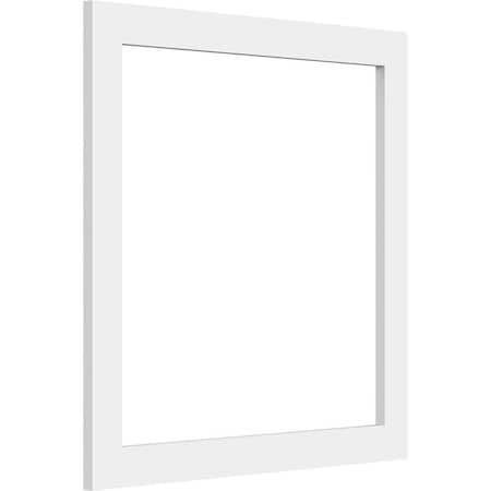 Ekena Millwork Prescott Decorative Wall Panel (Two-Piece), 18"W x 18"H x 3/8"P WALP18X18X037PRE